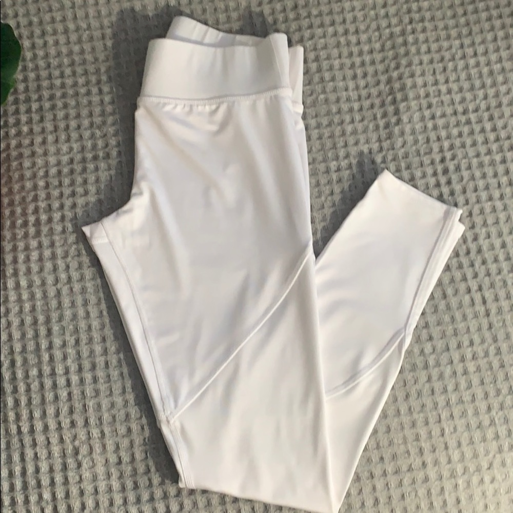 Forever 21 white sport leggings